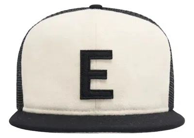 Pre-owned Fear Of God Men's  Essentials E Hat In Chrome White