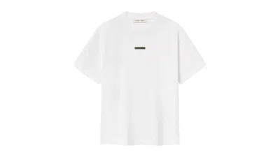 Pre-owned Fear Of God Men's  Essentials Fit T-shirt In Bright White