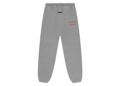 Pre-owned Fear Of God Men's  Essentials Fleece Essential Sweatpant In Dark Heather In Gray