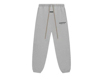 Pre-owned Fear Of God Men's  Essentials Fleece Essential Sweatpant In Light Heather Gray