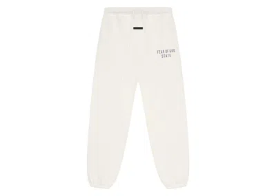 Pre-owned Fear Of God Men's  Essentials Fleece Essential Sweatpant In Shell