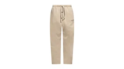 Pre-owned Fear Of God Men's  Essentials Fleece Essential Sweatpant In Timber