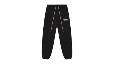 Pre-owned Fear Of God Men's  Essentials Fleece Sweatpant (ss25) In Black