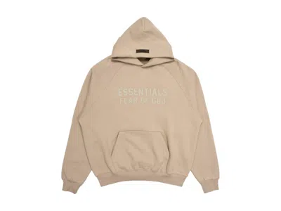 Pre-owned Fear Of God Men's  Essentials Hoodie In Seal In Gray