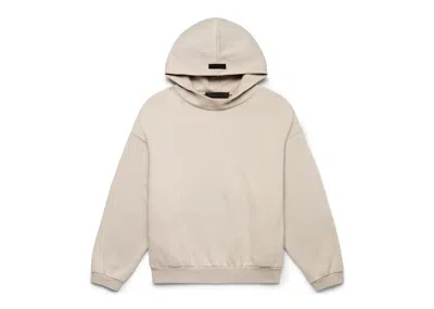 Pre-owned Fear Of God Men's  Essentials Hoodie In Silver Cloud