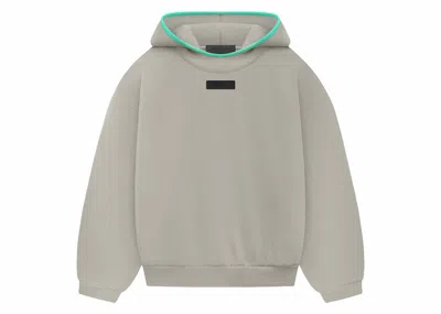 Pre-owned Fear Of God Men's  Essentials Hoodie (ss24) In Seal