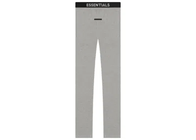 Pre-owned Fear Of God Men's  Essentials Lounge Pant In Dark Heather Oatmeal