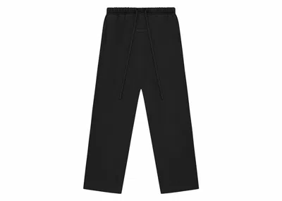 Pre-owned Fear Of God Men's  Essentials Lounge Sweatpants In Jet Black