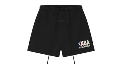 Pre-owned Fear Of God Men's  Essentials Nba Classic Sweatshort In Vintage Black