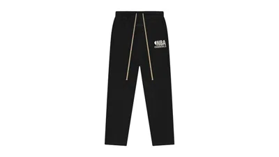 Pre-owned Fear Of God Men's  Essentials Nba Relaxed Sweatpants In Black