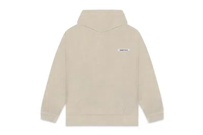 Pre-owned Fear Of God Men's  Essentials Polar Fleece Hoodie In Olive/khaki In Multi