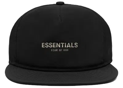 Pre-owned Fear Of God Men's  Essentials Rc 950 Cap In Black