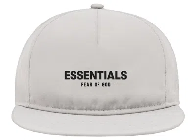 Pre-owned Fear Of God Men's  Essentials Rc 9fifty Cap In Moonstruck In Gray