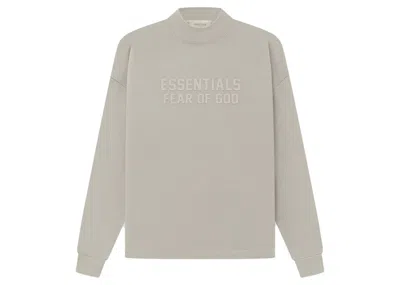 Pre-owned Fear Of God Men's  Essentials Relaxed Crewneck Sweatshirt In Seal