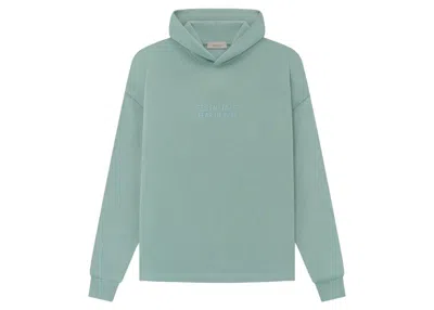 Pre-owned Fear Of God Men's  Essentials Relaxed Hoodie In Sycamore