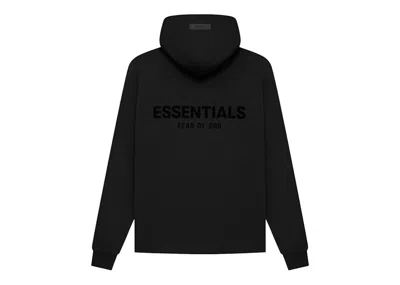 Pre-owned Fear Of God Men's  Essentials Relaxed Hoodie (ss22) In Stretch Limo