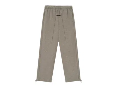 Pre-owned Fear Of God Men's  Essentials Relaxed Piping Fleece Sweatpant In Homestead Heather In Purple