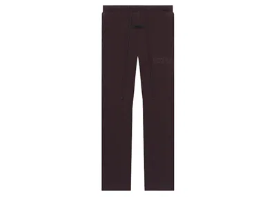 Pre-owned Fear Of God Men's  Essentials Relaxed Sweatpant In Plum In Purple