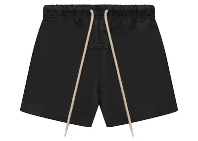 Pre-owned Fear Of God Men's  Essentials Running Short In Black