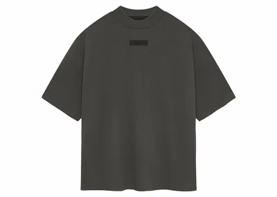Pre-owned Fear Of God Men's  Essentials Short Sleeve Tee Shirt In Ink