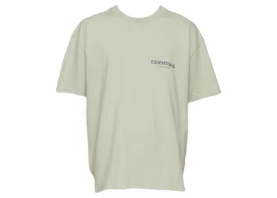 Pre-owned Fear Of God Men's  Essentials Ssense Exclusive Jersey T-shirt In Concrete
