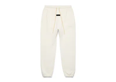Pre-owned Fear Of God Men's  Essentials Sweatpant In Cloud Dancer