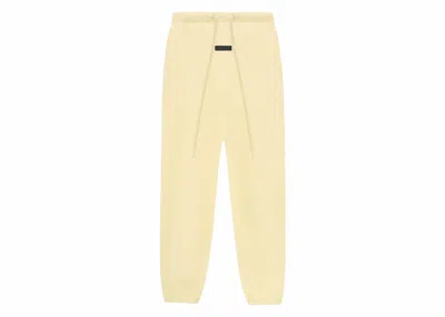 Pre-owned Fear Of God Men's  Essentials Sweatpant In Garden Yellow