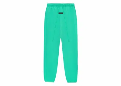 Pre-owned Fear Of God Men's  Essentials Sweatpant In Mint Leaf