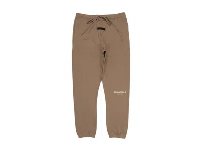 Pre-owned Fear Of God Men's  Essentials Sweatpants In Desert Taupe