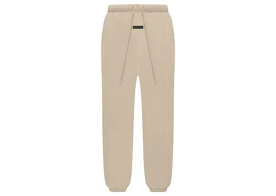 Pre-owned Fear Of God Men's  Essentials Sweatpants In Dusty Beige