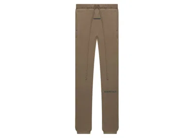 Pre-owned Fear Of God Men's  Essentials Sweatpants In Harvest