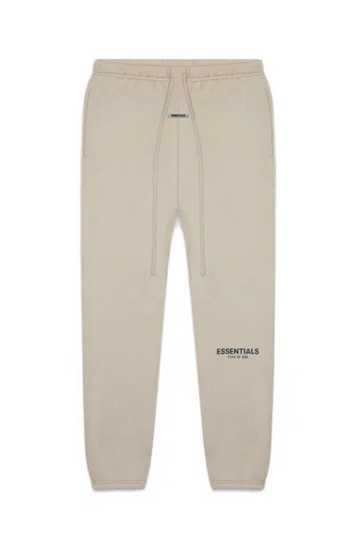 Pre-owned Fear Of God Men's  Essentials Sweatpants In Olive/khaki In Multi