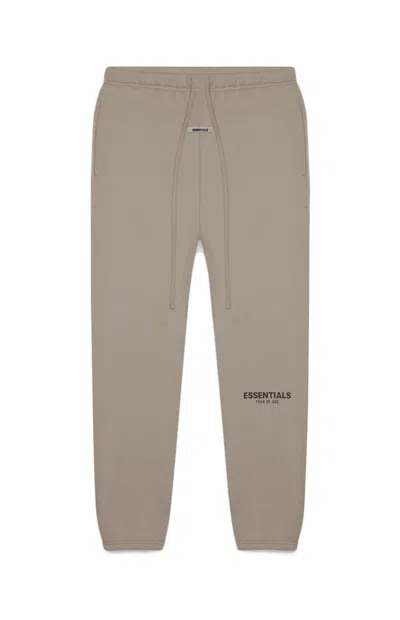Pre-owned Fear Of God Men's  Essentials Sweatpants In Taupe