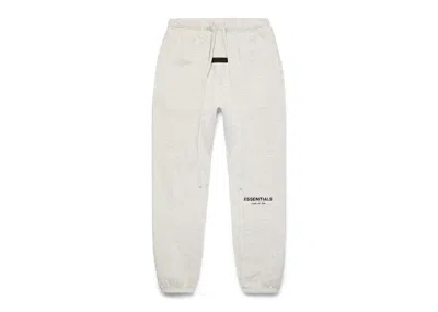Pre-owned Fear Of God Men's  Essentials Sweatpants (ss22) In Light Oatmeal
