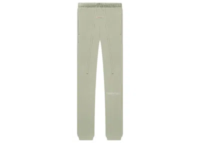 Pre-owned Fear Of God Men's  Essentials Sweatpants Sweatpants In Seafoam In Green