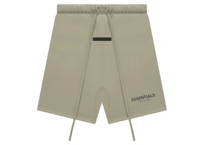Pre-owned Fear Of God Men's  Essentials Sweatshort In Pistachio In Green