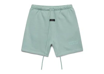 Pre-owned Fear Of God Men's  Essentials Sweatshort In Sycamore