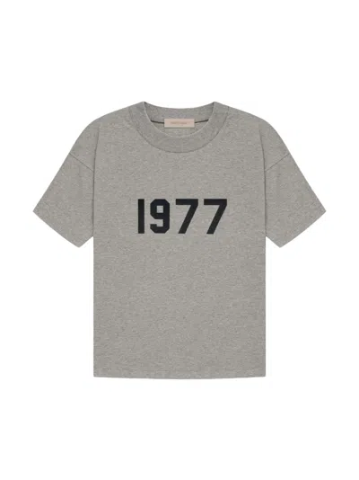 Pre-owned Fear Of God Men's  Essentials T-shirt In Dark Oatmeal