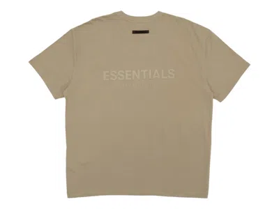 Pre-owned Fear Of God Men's  Essentials T-shirt In Pistachio In Green
