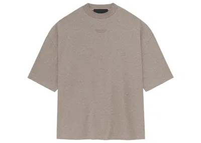Pre-owned Fear Of God Men's  Essentials Tee Shirt In Core Heather