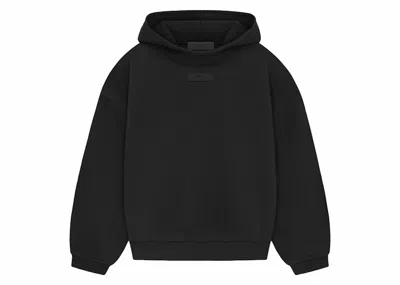 Pre-owned Fear Of God Men's  Essentials Tee Shirt (ss24) In Jet Black