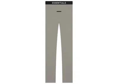 Pre-owned Fear Of God Men's  Essentials Thermal Pant In Grey Flannel