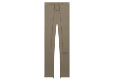Pre-owned Fear Of God Men's  Essentials Track Pant In Harvest In Brown