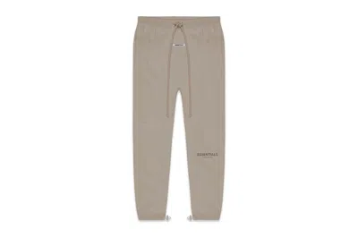 Pre-owned Fear Of God Men's  Essentials Track Pants In Taupe