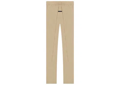 Pre-owned Fear Of God Men's  Essentials Twil Pant In Khaki