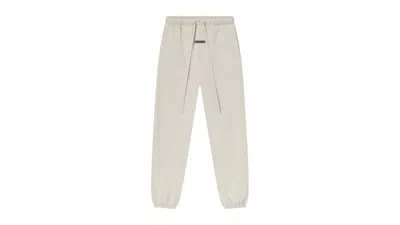 Pre-owned Fear Of God Men's  Essentials Vintage Fleece Sweatpant (fw25) In Heather Stone In Gray