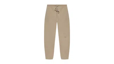 Pre-owned Fear Of God Men's  Essentials Vintage Fleece Sweatpant In Timber