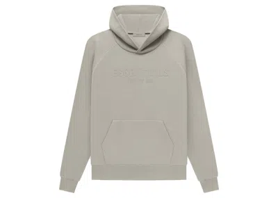 Pre-owned Fear Of God Men's  Essentials Waffle Raglan Hoodie In Seal