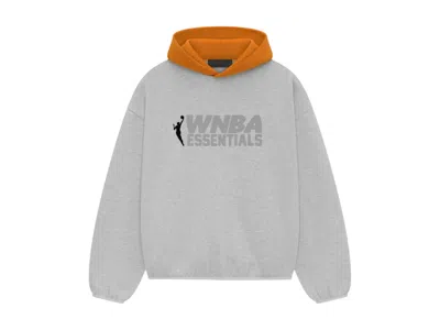 Pre-owned Fear Of God Men's  Essentials Wnba Hoodie In Light Heather