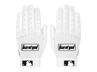 Pre-owned Fear Of God Men's  Essentials X Franklin Sports Gloves In White